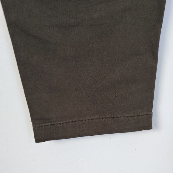 Roots Utility Pants French Terry Patch Pocket Ankle Length Size 8 - Picture 14 of 15